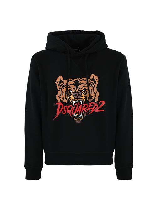 Felpa con stampa Bear Logo DSQUARED2 | S74GU0814 S25516900